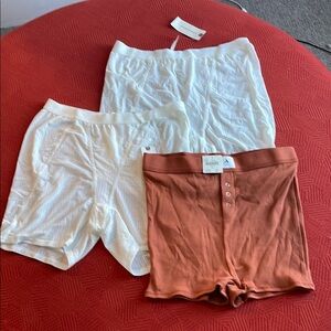NWT Anthropologie Lounge Boyshorts